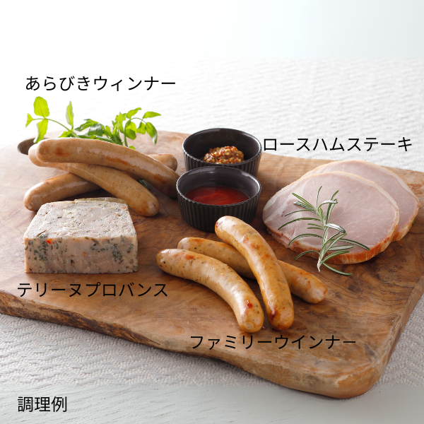 [産直便]ぐるめくにひろのハム・ウィンナーセット