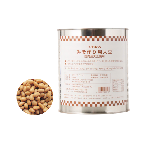 みそ作り用大豆缶詰の商品画像です